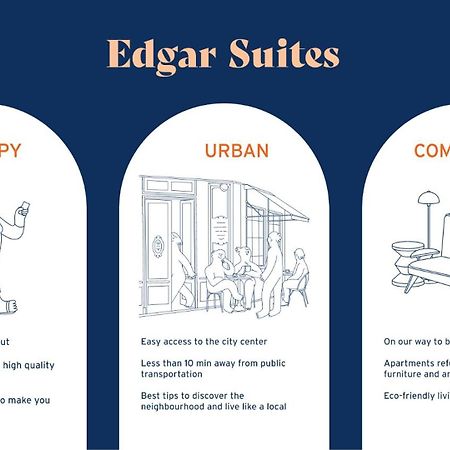 Edgar Suites Chatillon Exteriör bild